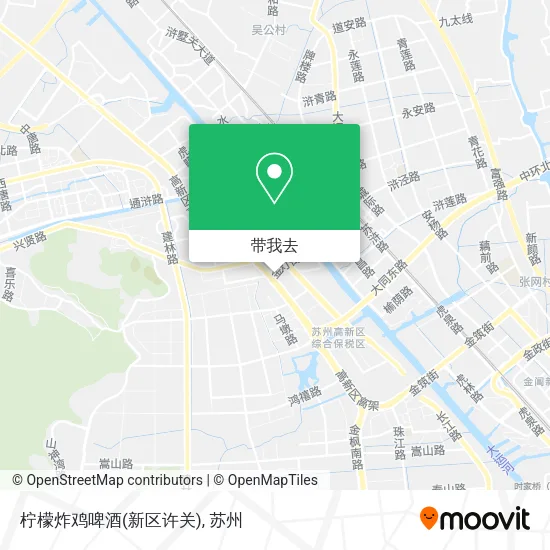 柠檬炸鸡啤酒(新区许关)地图