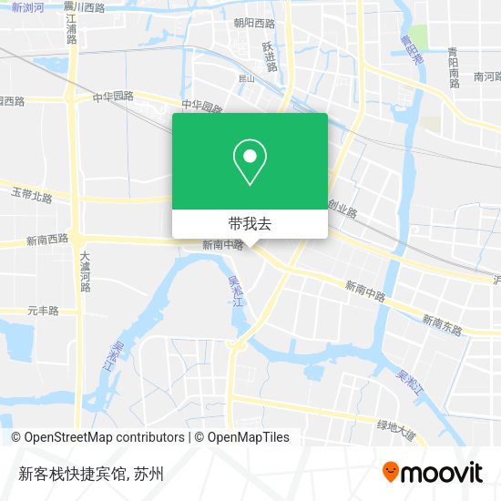 新客栈快捷宾馆地图