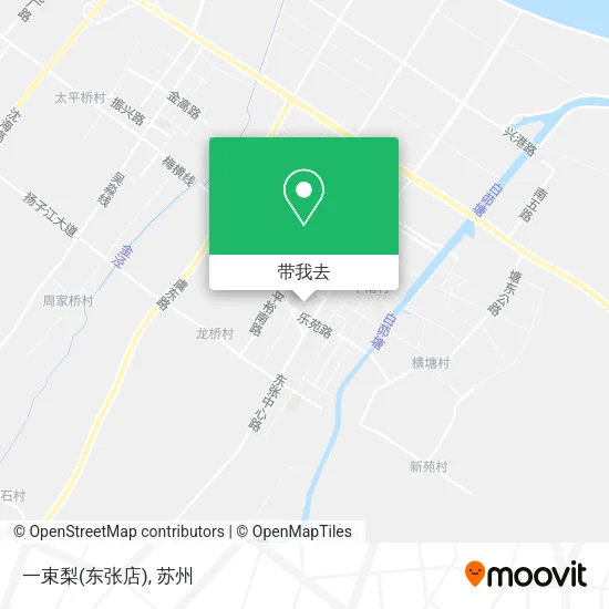 一束梨(东张店)地图