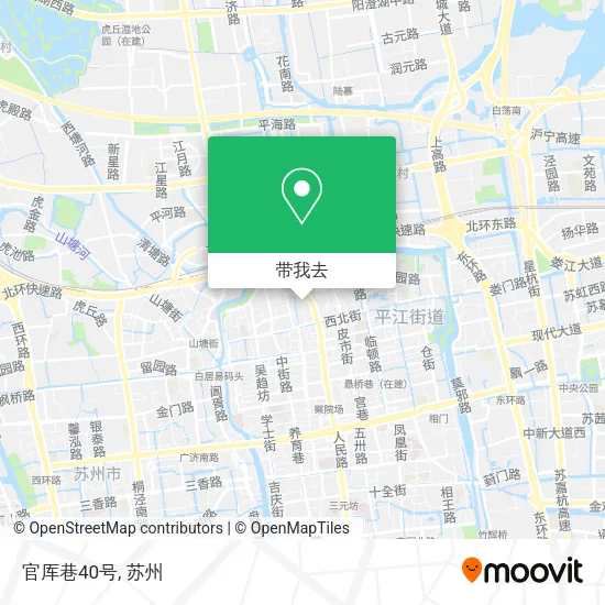 官厍巷40号地图