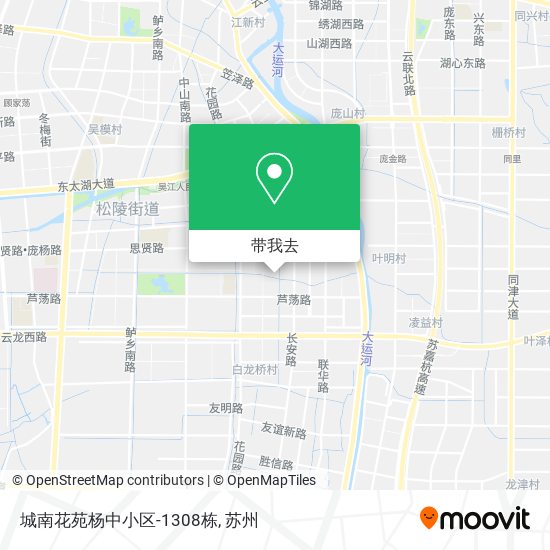 城南花苑杨中小区-1308栋地图