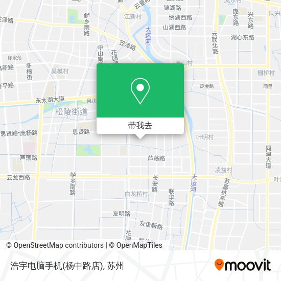 浩宇电脑手机(杨中路店)地图