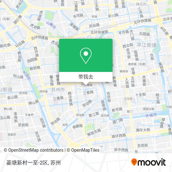 菱塘新村一至-2区地图