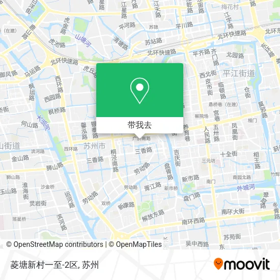 菱塘新村一至-2区地图