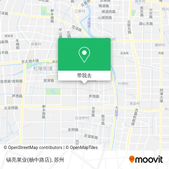 锡亮果业(杨中路店)地图