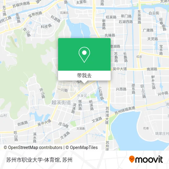 苏州市职业大学-体育馆地图