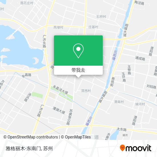 雅格丽木-东南门地图