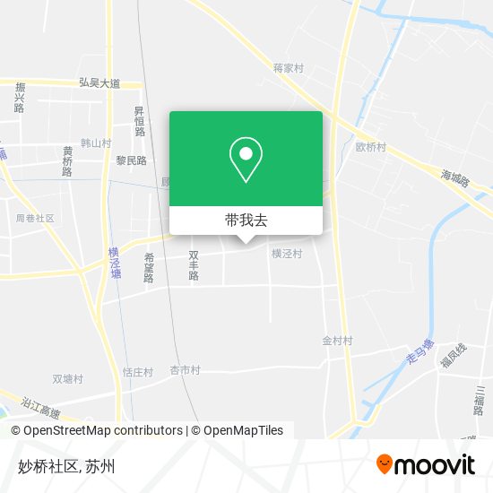 妙桥社区地图