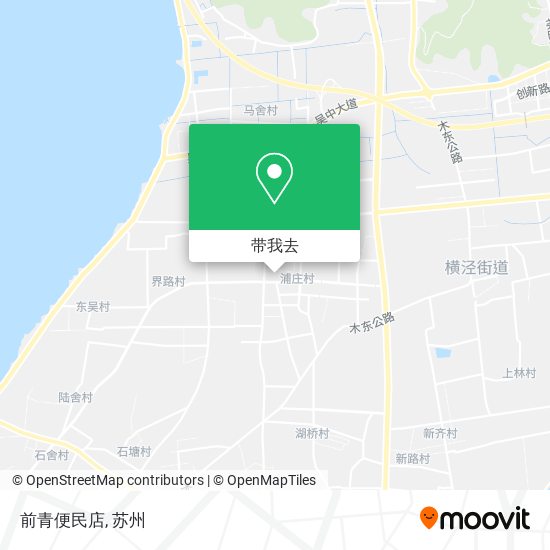前青便民店地图