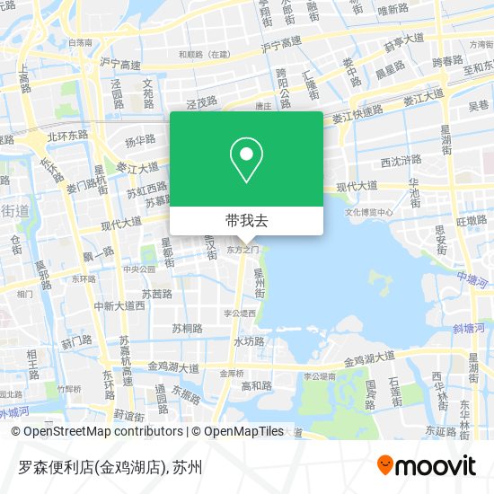 罗森便利店(金鸡湖店)地图