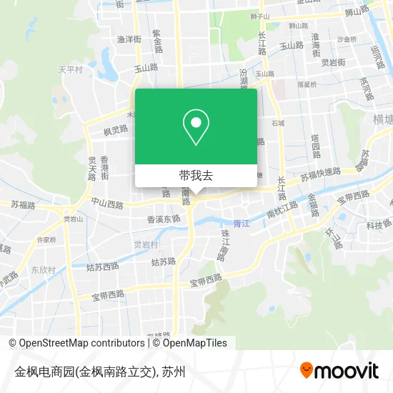 金枫电商园(金枫南路立交)地图