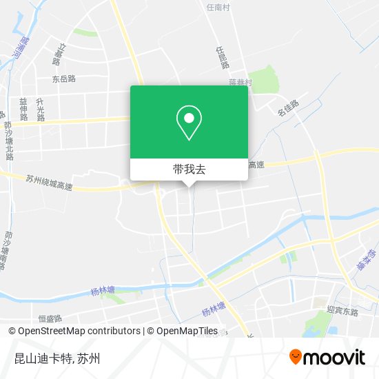 昆山迪卡特地图