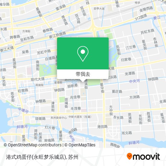 港式鸡蛋仔(永旺梦乐城店)地图