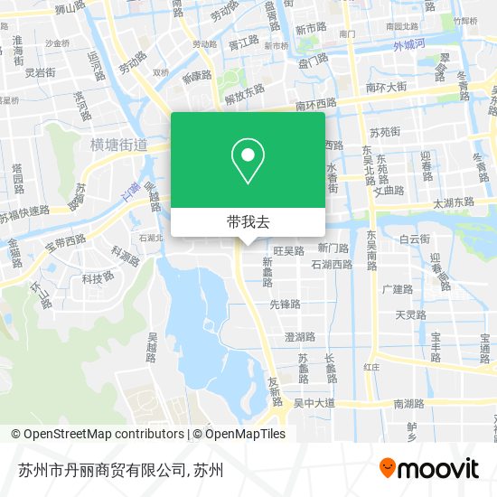 苏州市丹丽商贸有限公司地图