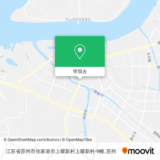江苏省苏州市张家港市上耀新村上耀新村-9幢地图