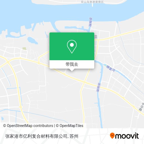 张家港市亿利复合材料有限公司地图