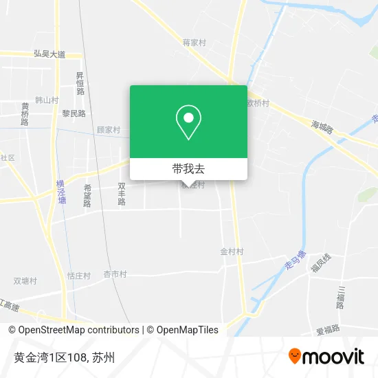 黄金湾1区108地图