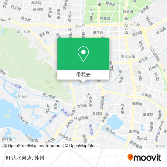 旺达水果店地图