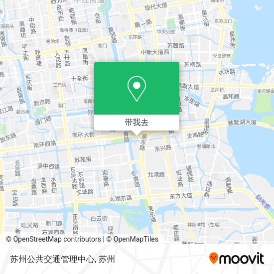 苏州公共交通管理中心地图