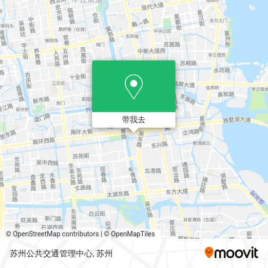 苏州公共交通管理中心地图