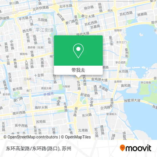东环高架路/东环路(路口)地图