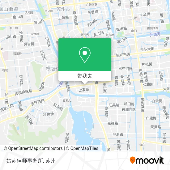 姑苏律师事务所地图