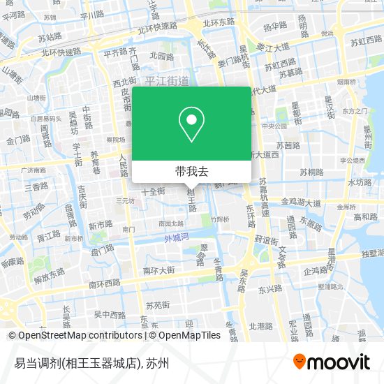 易当调剂(相王玉器城店)地图