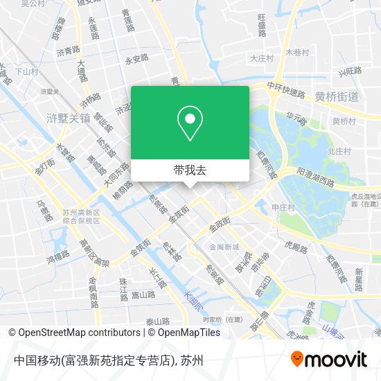 中国移动(富强新苑指定专营店)地图