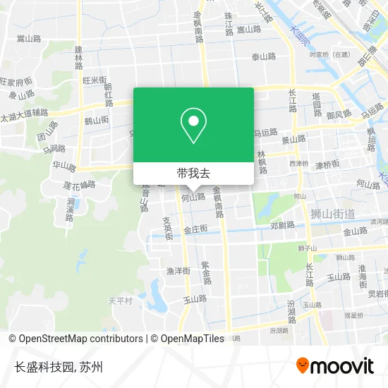 长盛科技园地图
