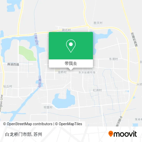 白龙桥门市部地图