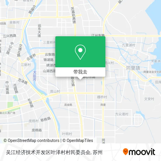 吴江经济技术开发区叶泽村村民委员会地图