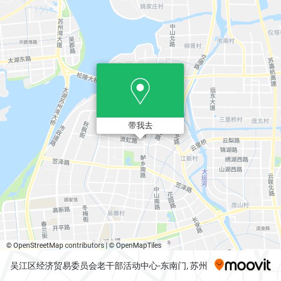 吴江区经济贸易委员会老干部活动中心-东南门地图