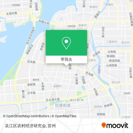 吴江区农村经济研究会地图