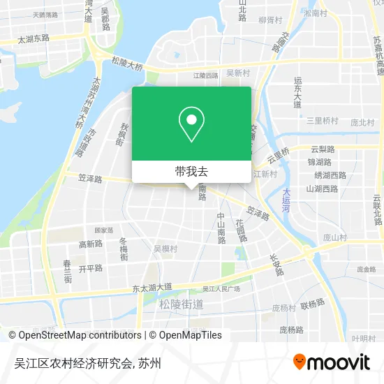 吴江区农村经济研究会地图