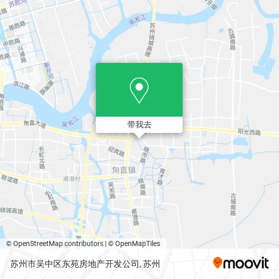 苏州市吴中区东苑房地产开发公司地图