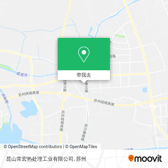 昆山常宏热处理工业有限公司地图