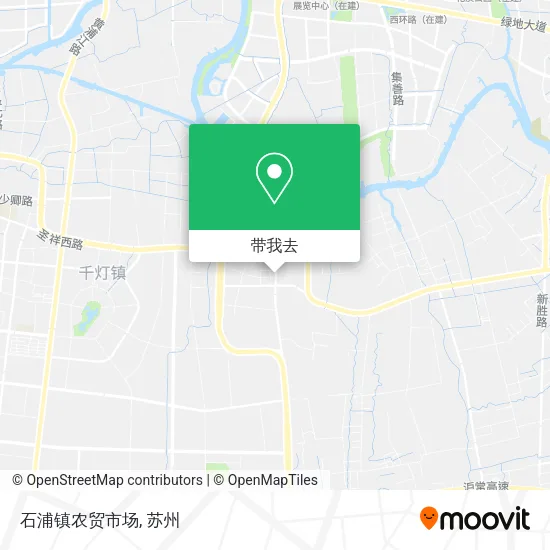 石浦镇农贸市场地图