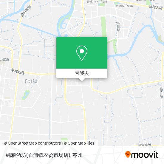 纯粮酒坊(石浦镇农贸市场店)地图