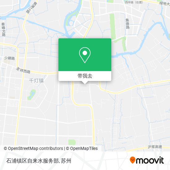 石浦镇区自来水服务部地图