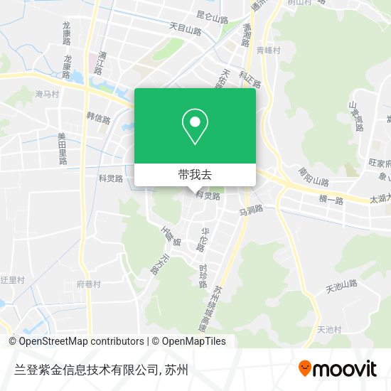 兰登紫金信息技术有限公司地图