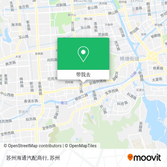 苏州海通汽配商行地图
