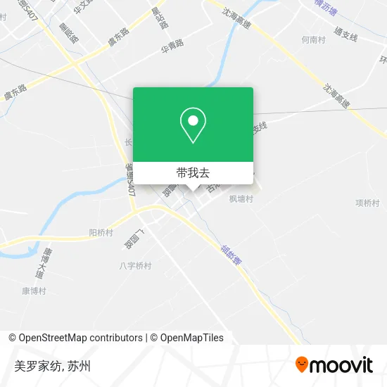 美罗家纺地图