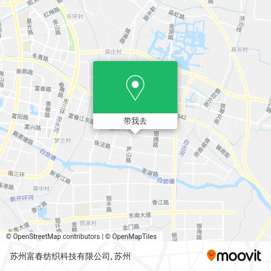 苏州富春纺织科技有限公司地图