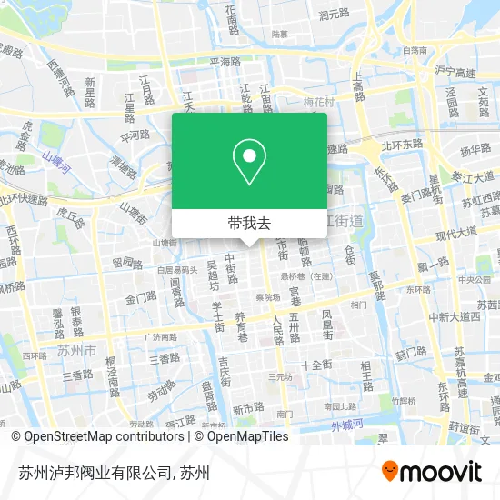 苏州泸邦阀业有限公司地图