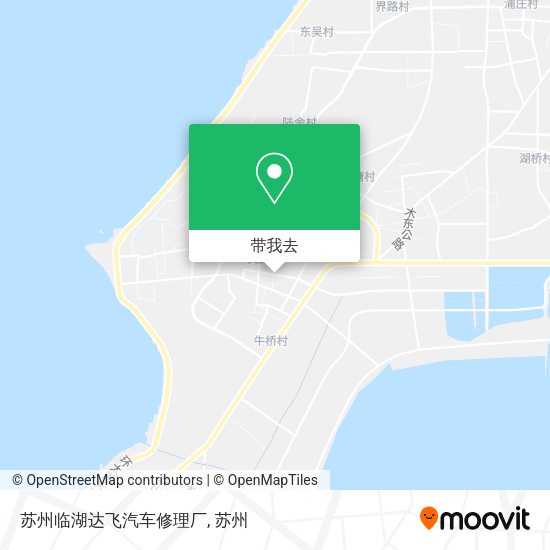苏州临湖达飞汽车修理厂地图