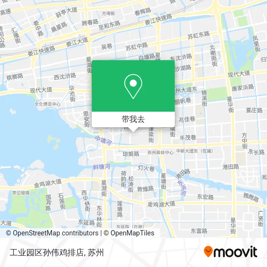 工业园区孙伟鸡排店地图
