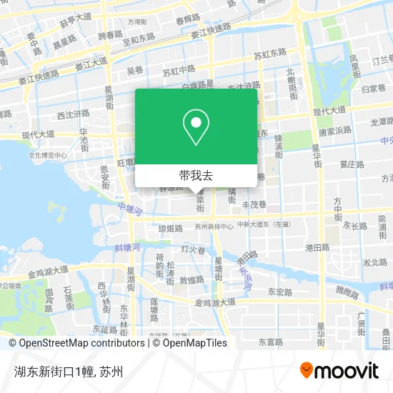 湖东新街口1幢地图