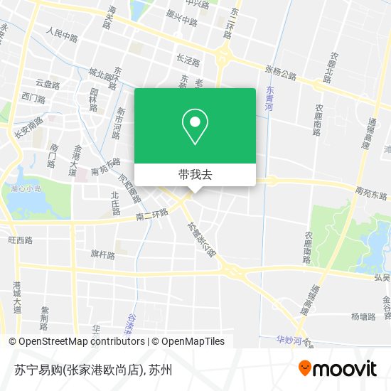 苏宁易购(张家港欧尚店)地图