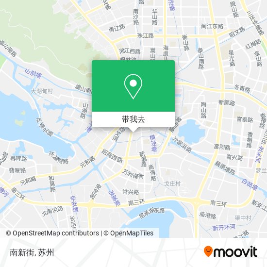南新街地图