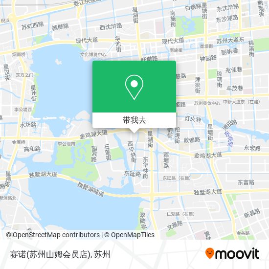 赛诺(苏州山姆会员店)地图